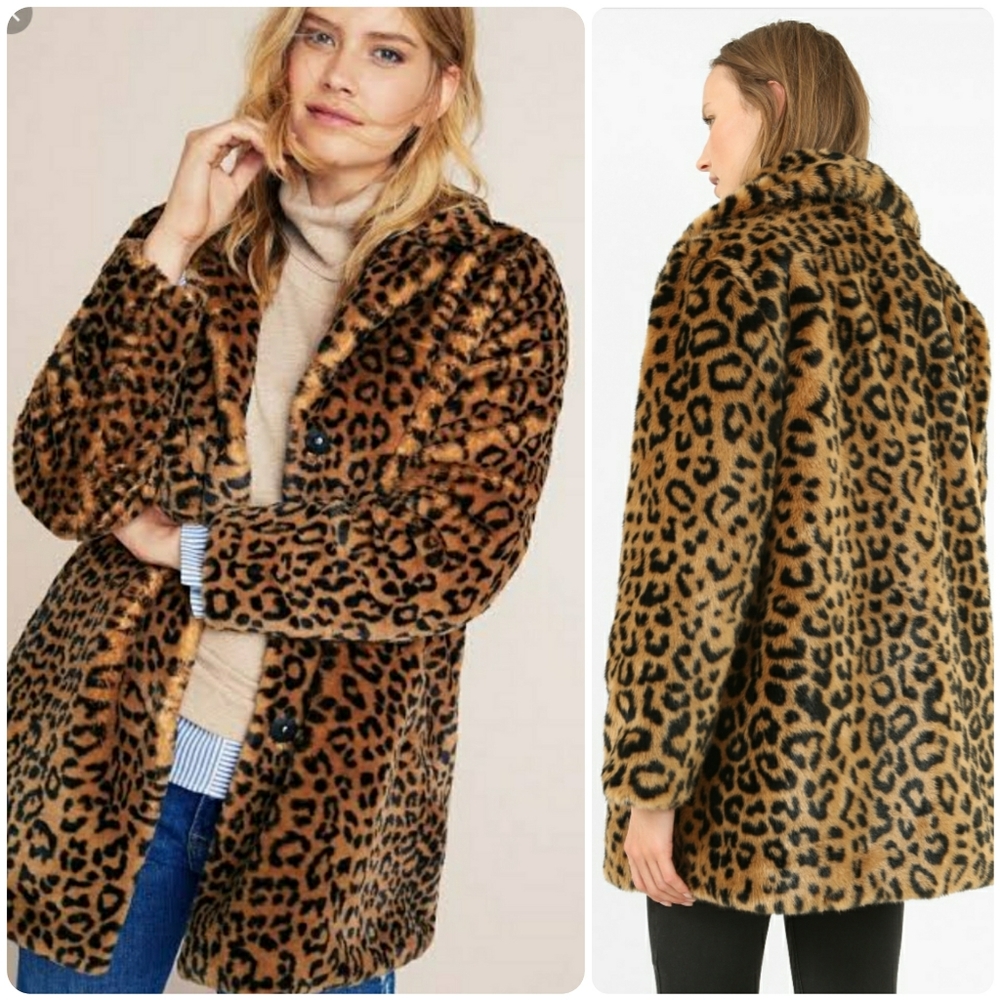 Cliche Leopard Print Coat - Picture 3 of 15
